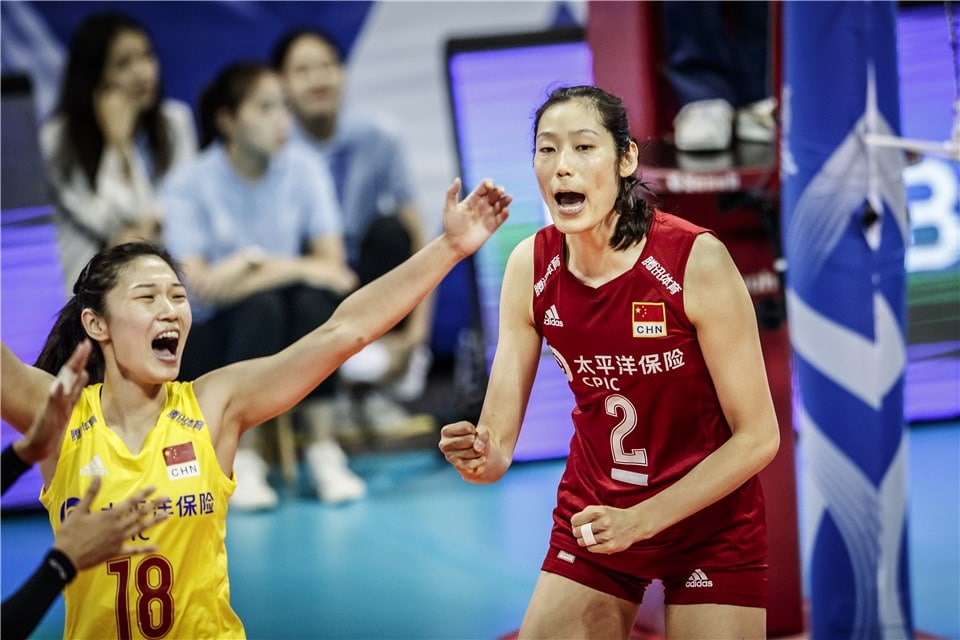 Ting Zhu é a atacante mais eficiente da Copa do Mundo – Web Vôlei