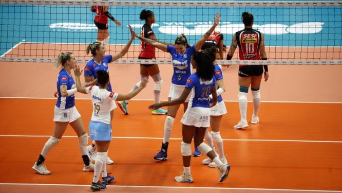 SESI - Bauru - Sesi Vôlei Bauru vence Itambé/Minas e é campeão da