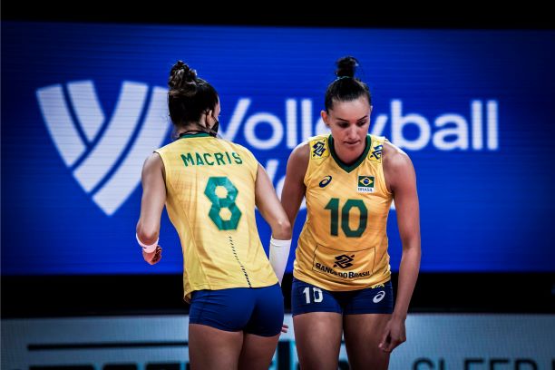 Numeração da Seleção Brasileira feminina na VNL-22 – Web Vôlei