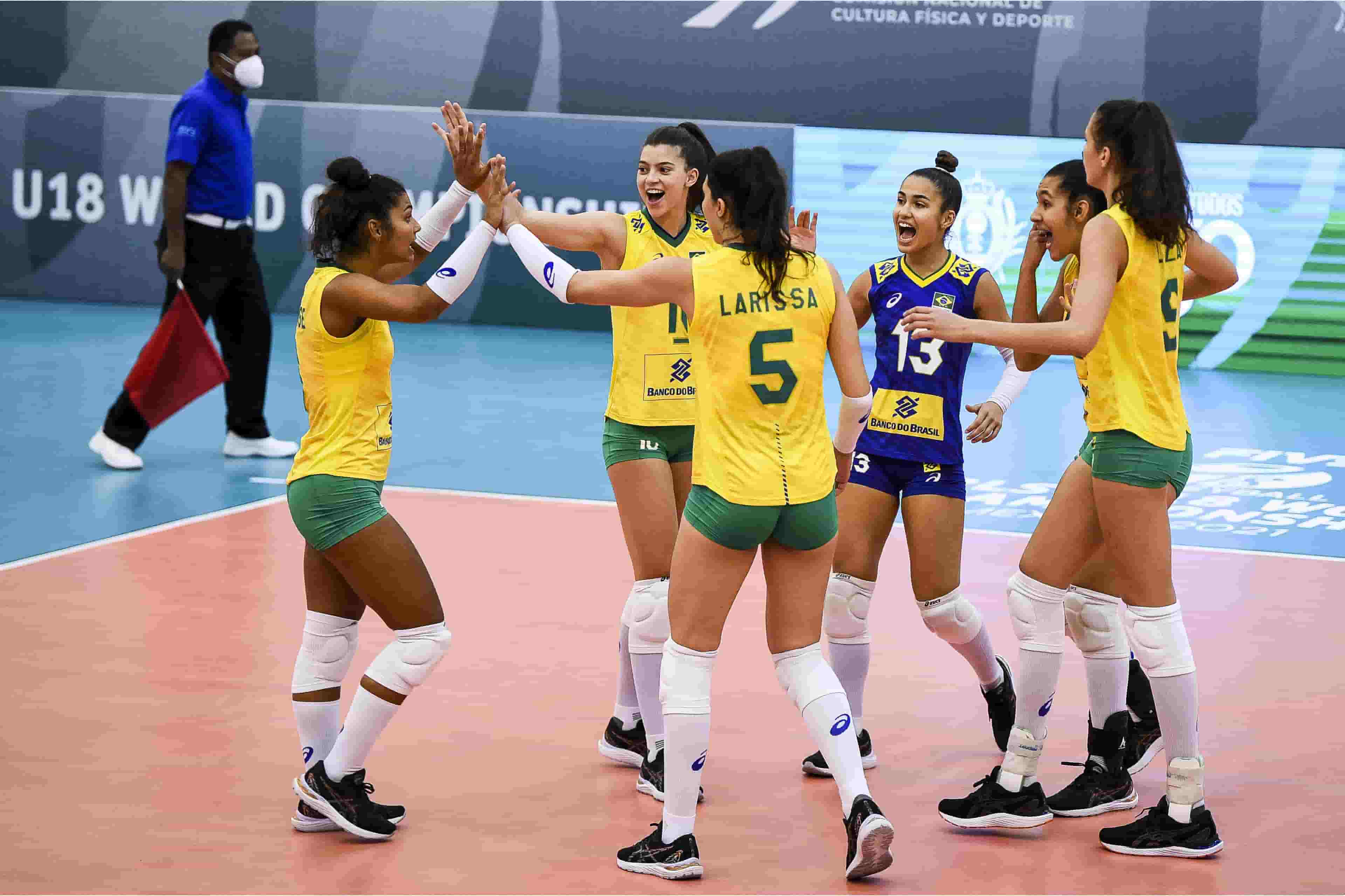 TABELA DO MUNDIAL SUB-18 DE VÔLEI FEMININO 2021