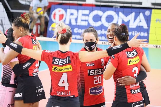 SESI - Bauru - Sesi Vôlei Bauru vence Itambé/Minas e é campeão da