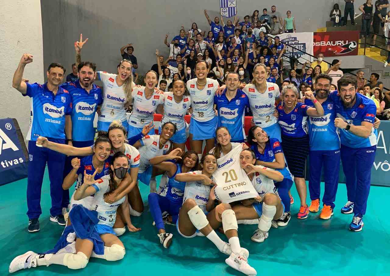 SESI - Bauru - Sesi Vôlei Bauru vence Itambé/Minas e é campeão da