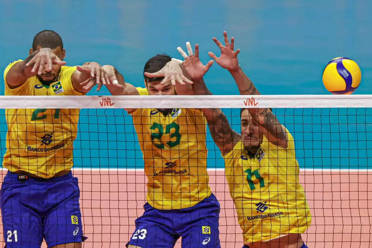 VNL masculina grade de transmissão do Sportv na semana Web Vôlei