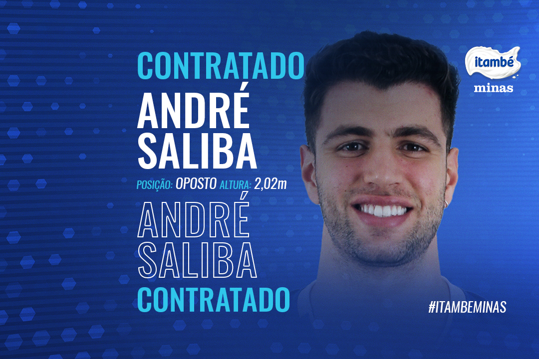 Itambé/Minas anunciou André Saliba