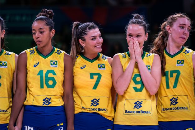 Numeração da Seleção Brasileira feminina na VNL-22 – Web Vôlei
