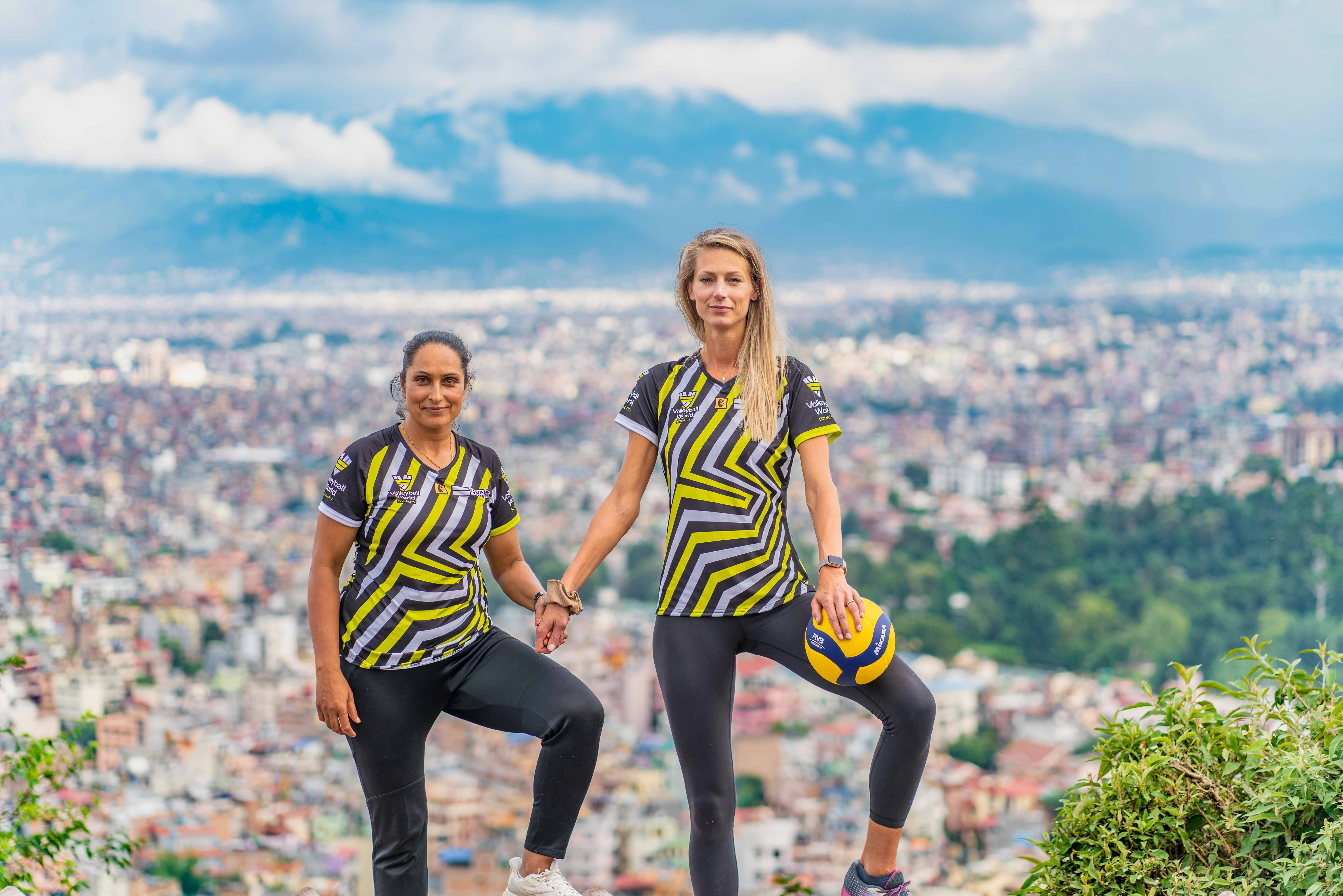 Camisas da igualdade na VNL
