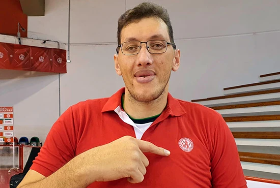 Ninão fará o primeiro jogo pelo vôlei paralímpico do Paulistano