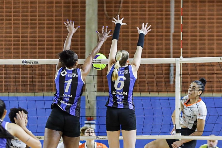 A novíssima equipe de voleibol do Pinheiros estreia com vitória no  Campeonato Paulista - Esporte Clube Pinheiros