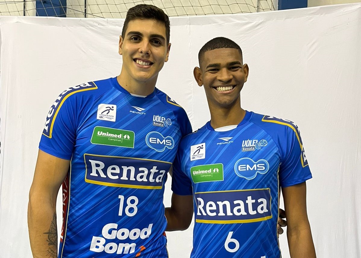 Roque e Adriano Vôlei Renata