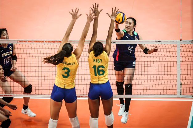 Brasil perde no tie-break para o Japão e vai disputar 3º lugar no vôlei em  Chengdu; sinopense é titular – Só Notícias