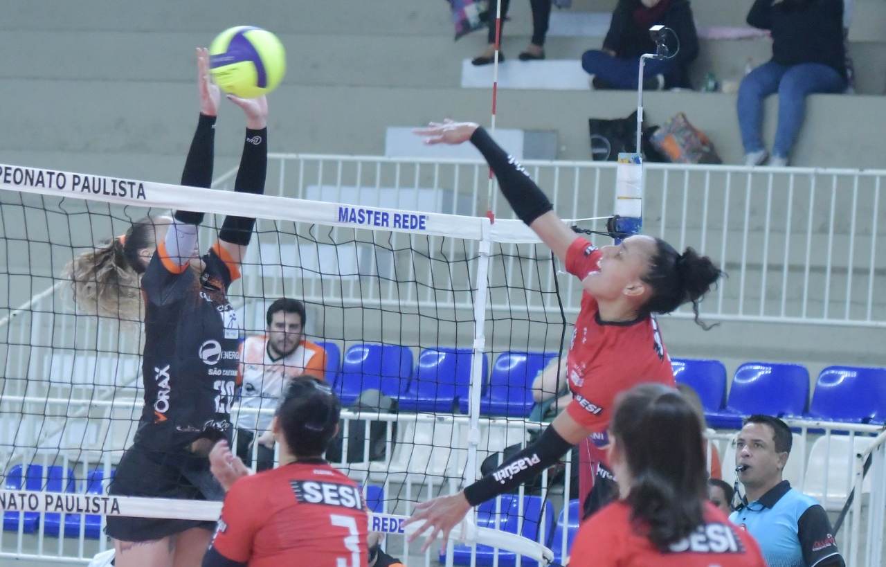 VÔLEI FEMININO - CAMPEONATO PAULISTA U15: CORTES DA PARTIDA ENTRE BARU