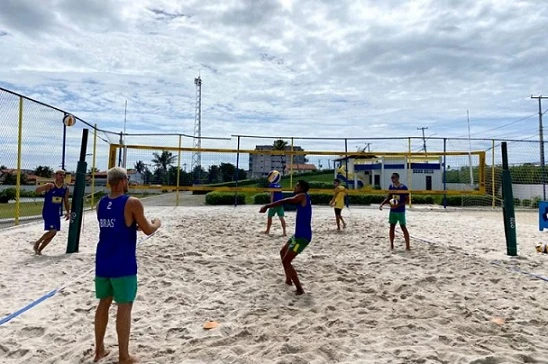 vôlei de praia - Camp da CBV