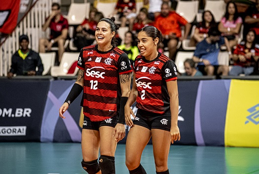 Sesc RJ Flamengo é superado pelo Sesi Vôlei Bauru no tie-break