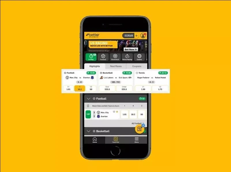 Betfair app 