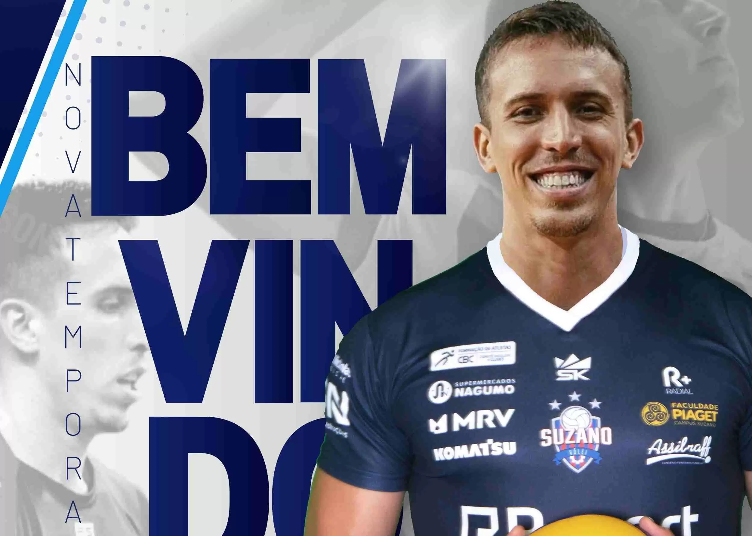 Baesso é anunciado como reforço do Suzano Web Vôlei Tudo sobre vôlei