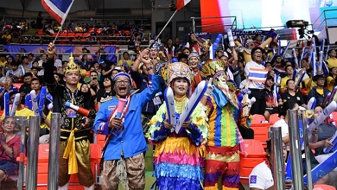 Torcida da Tailândia promete festa na Liga das Nações