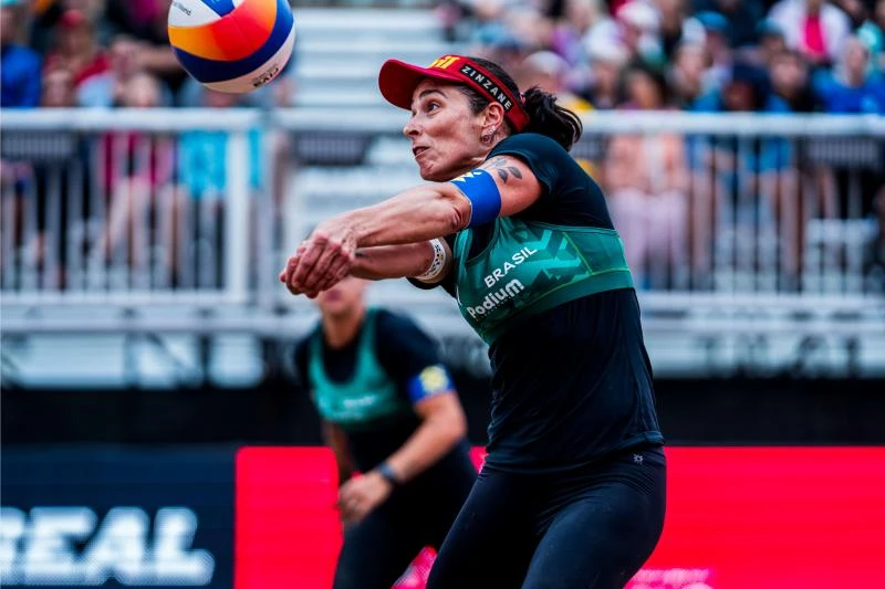 Ágatha está no torneio principal em Hamburgo
