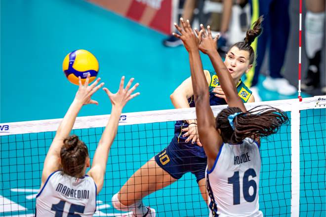 Brasil cai para os EUA no tie-break no Mundial – Web Vôlei