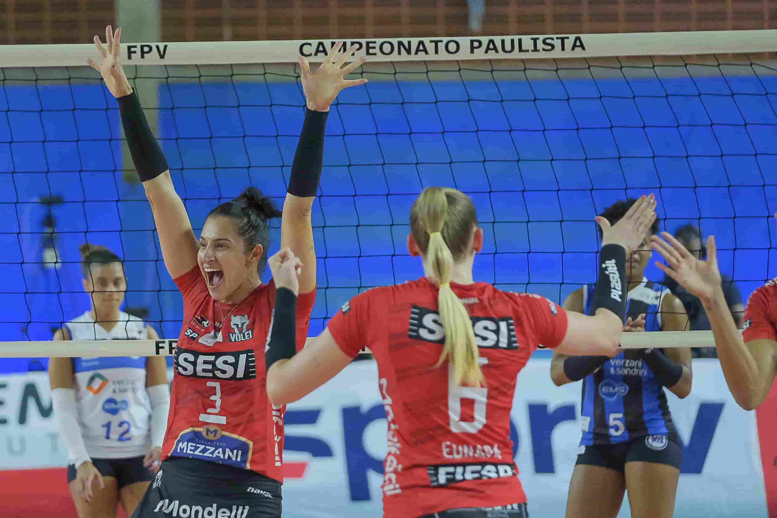 Semifinais do Paulista Feminino de Vôlei começam neste sábado – FPV