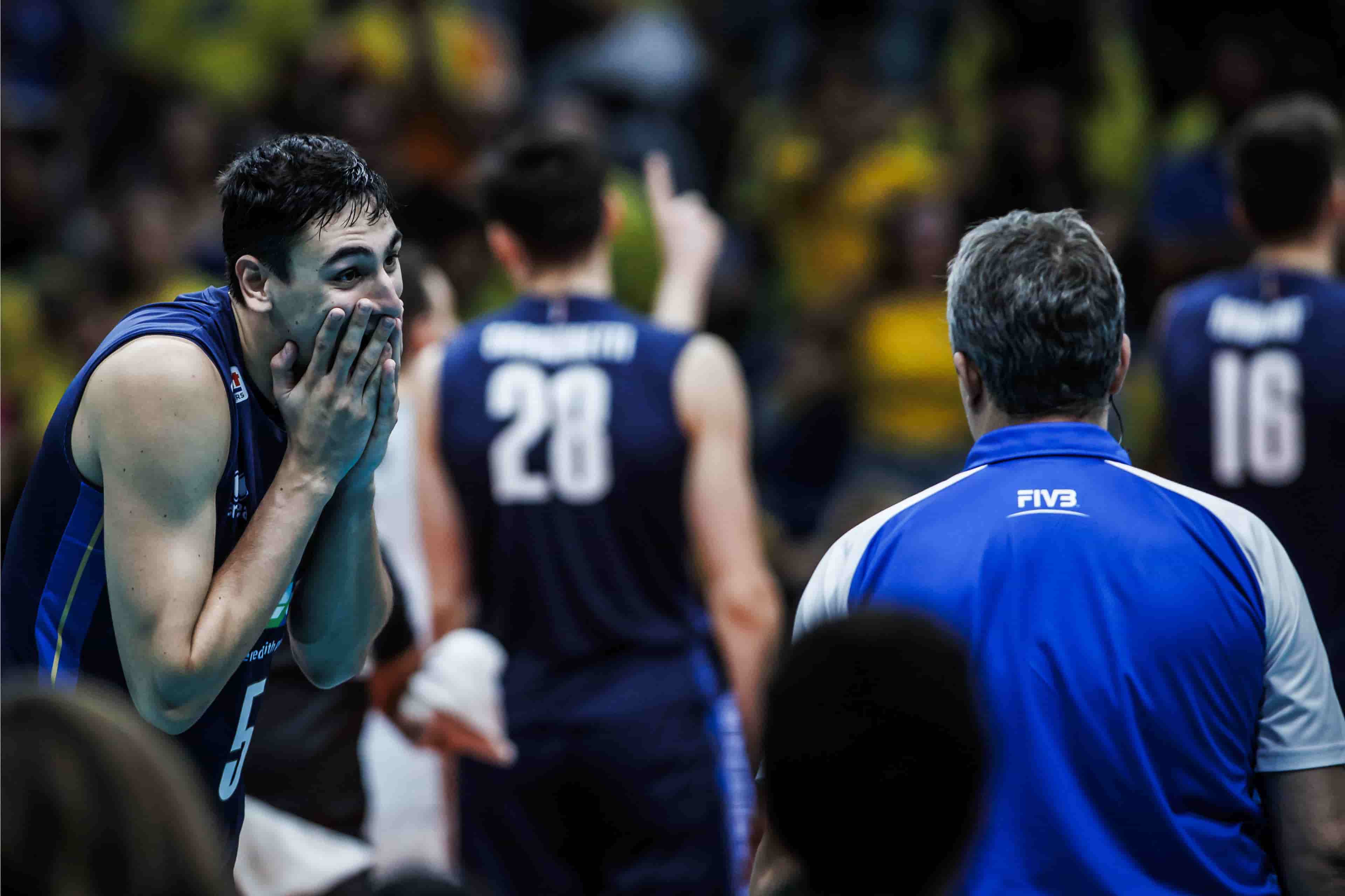 Pré-Olímpico de vôlei masculino: Brasil 3 x 1 Cuba