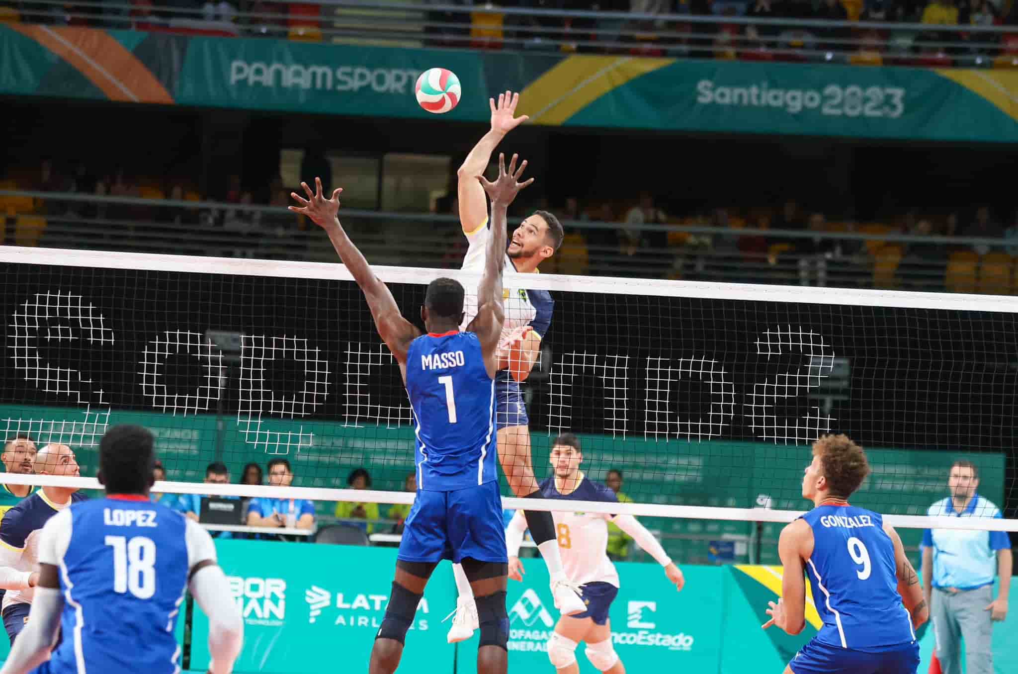 Pan: invicto, Brasil bate Cuba e vai às semifinais do vôlei masculino -  Folha PE