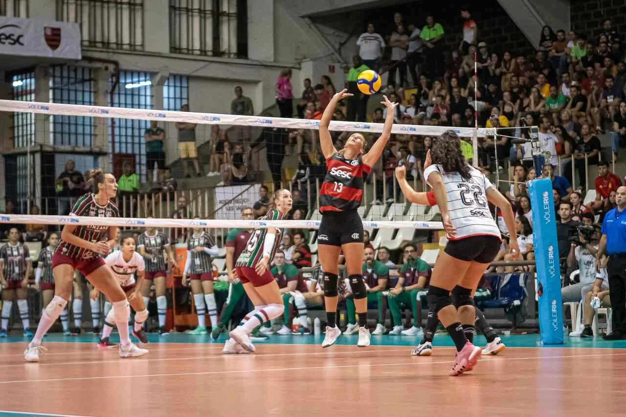 Fluminense x Sesc RJ Flamengo Web Vôlei tabela