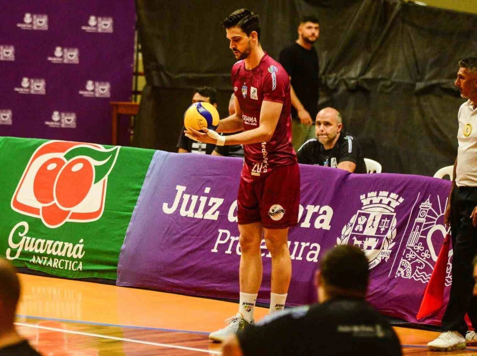 Fernando Pilan é o capitão do Juiz de Fora na Superliga B masculina
