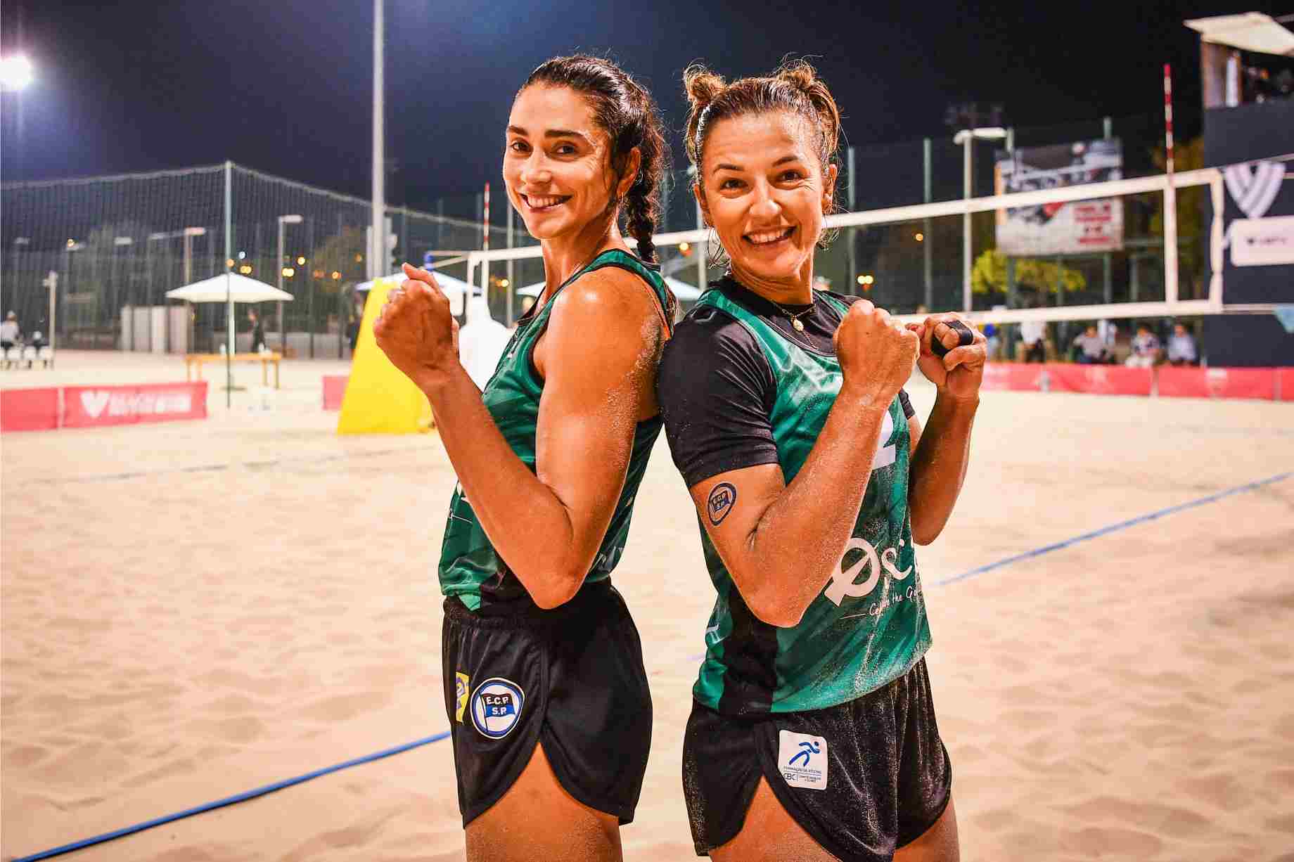 Carol Solberg e Bárbara Seixas (Volleyball World)