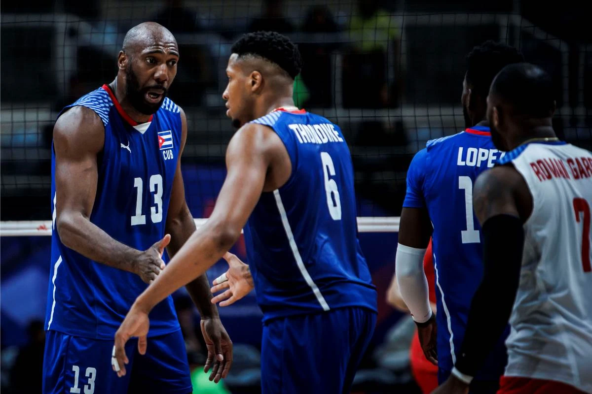 Cuba venceu o Irã na VNL