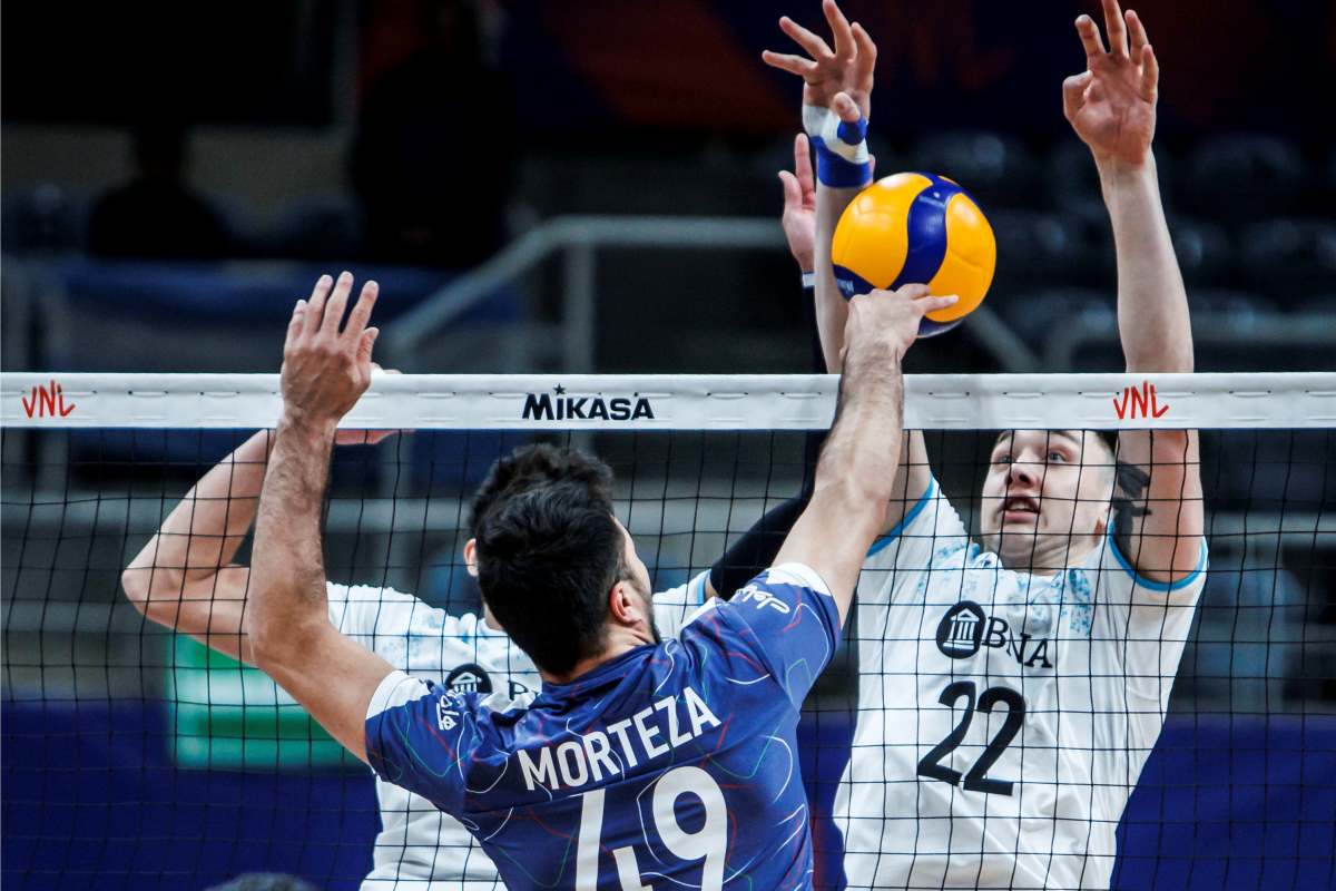 Zerba pela Argentina na VNL