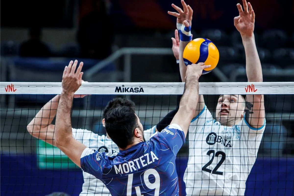 Zerba pela Argentina na VNL