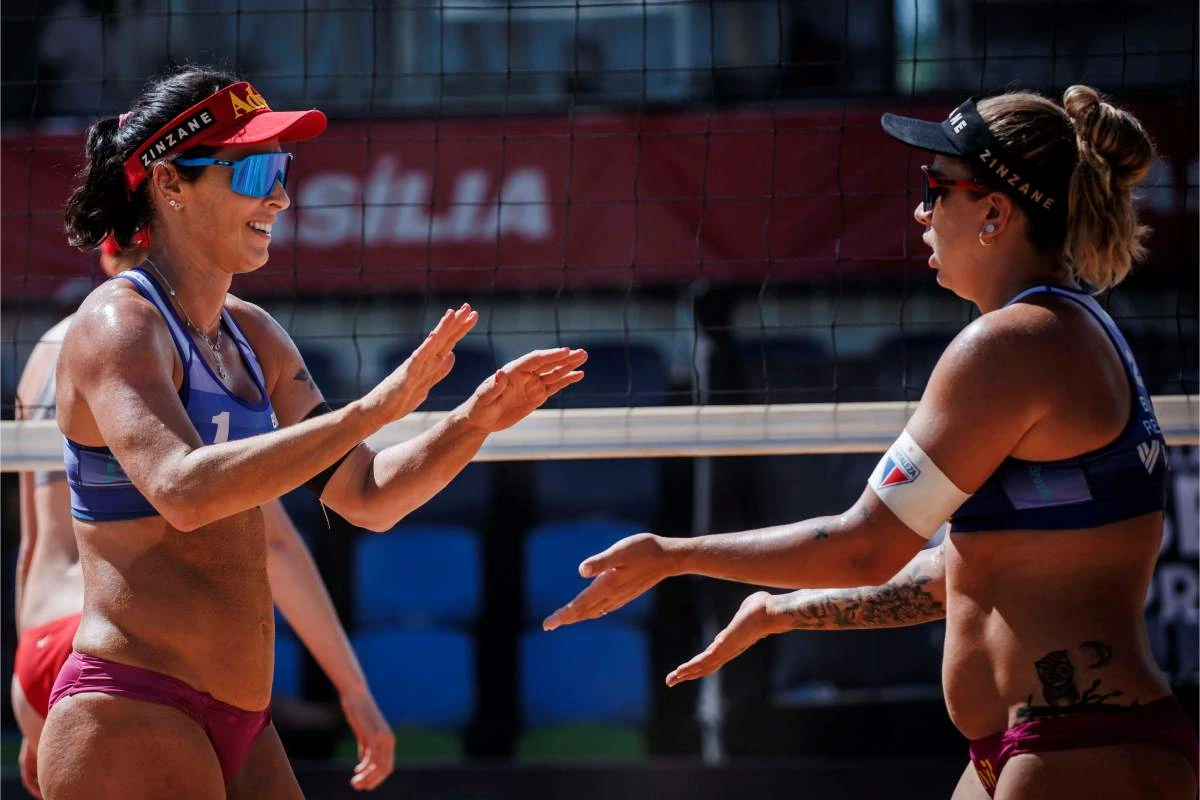 Ágatha e Rebecca - Brasil Vôlei de praia
