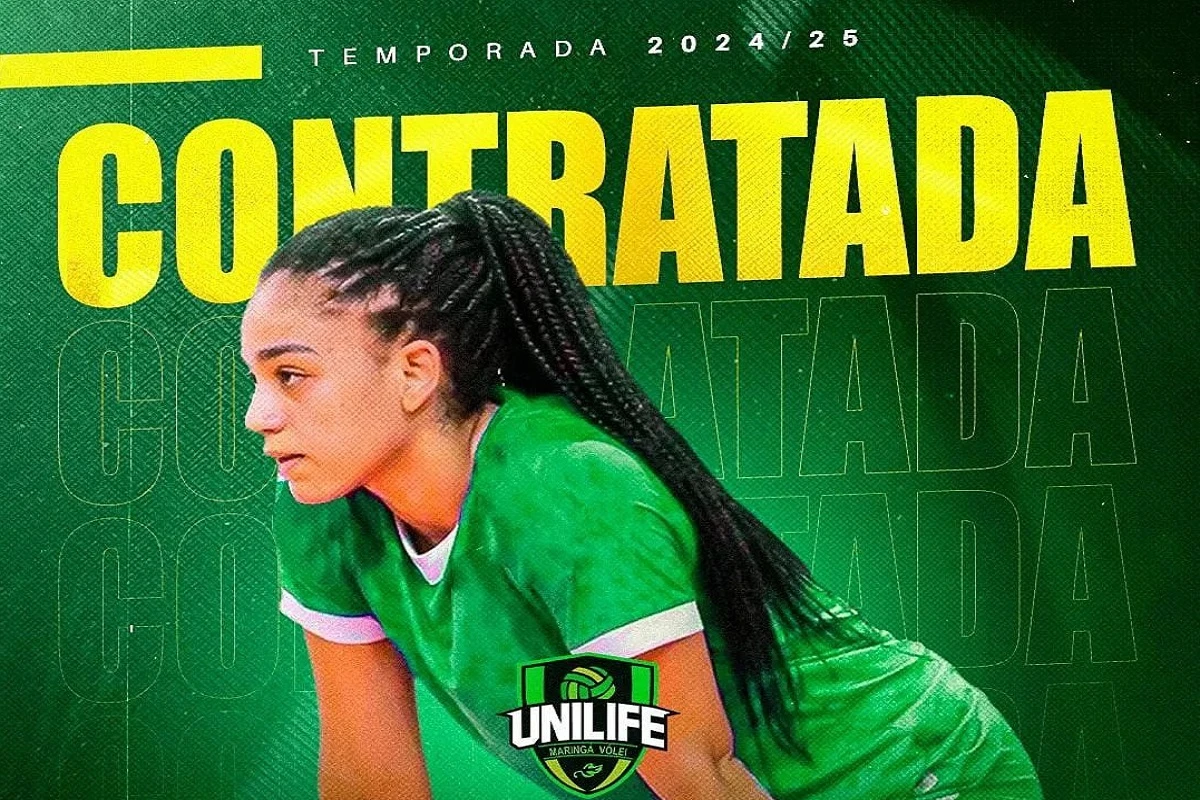 Paulina anunciada pelo Maringá (Divulgação)