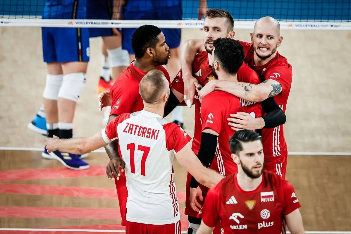 Polônia venceu a Itália na VNL