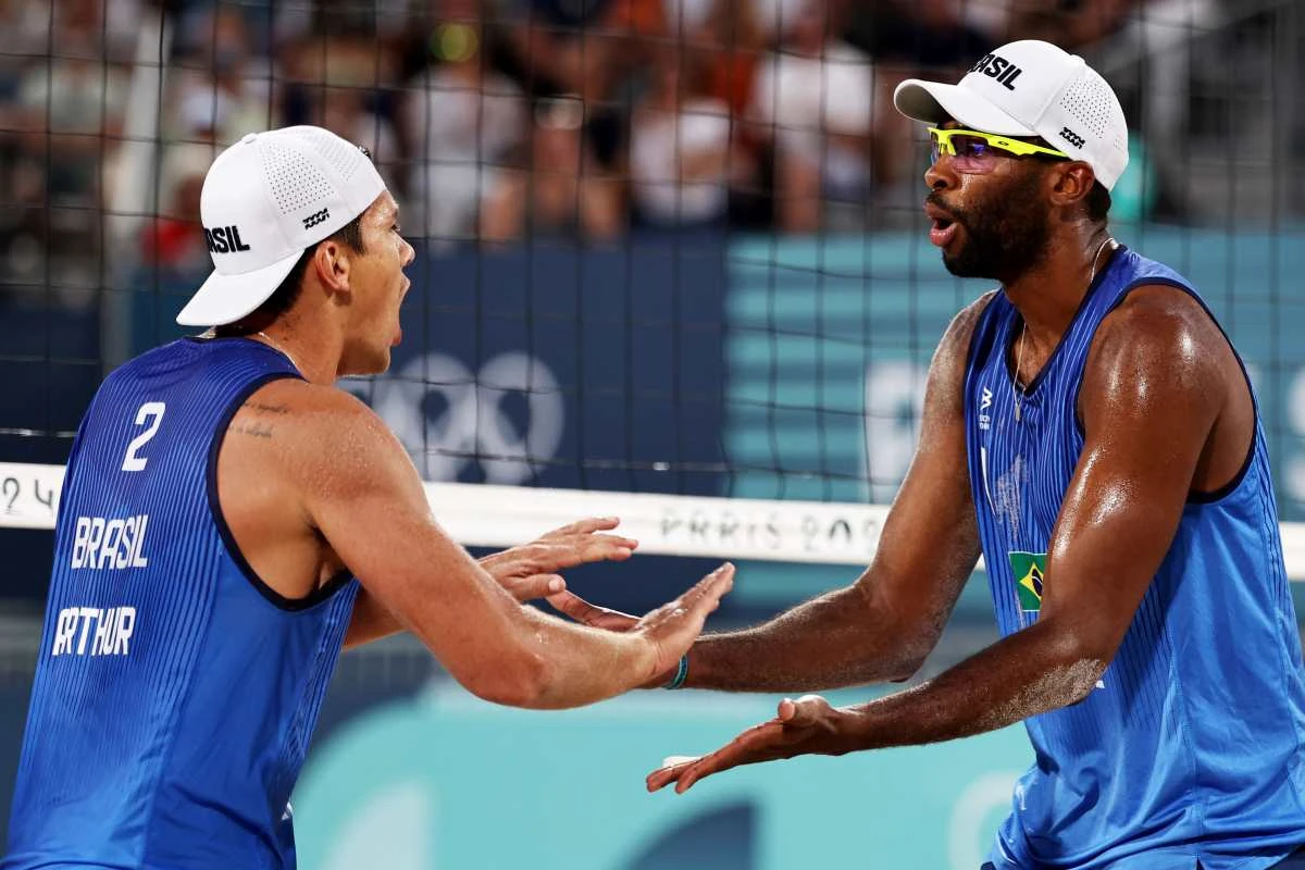 Arthur e Evandro formam uma das duplas que representam o Brasil no Finals do Circuito Mundial