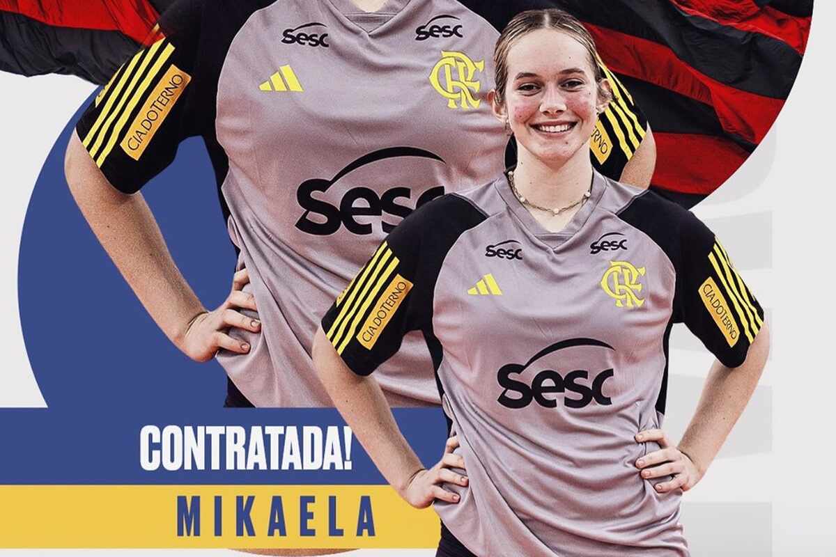 Sesc RJ Flamengo contrata jovem Mikaela