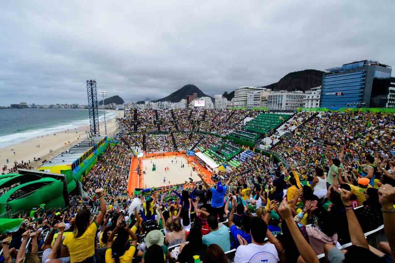 Praia de Copacabana receberá três eventos do vôlei de praia em novembro