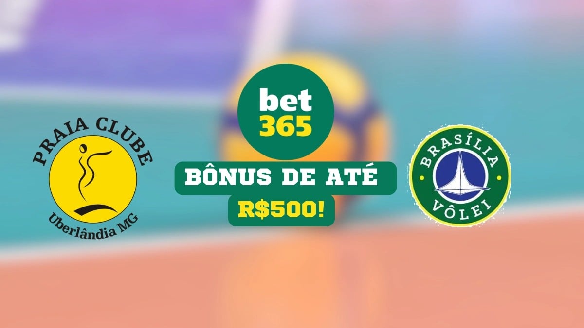 Praia Clube x Brasília Vôlei ganhe bônus bet365 imagem