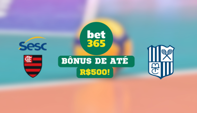 SESC Flamengo x Minas Ganhe até R$500 com o código BDCBONUS