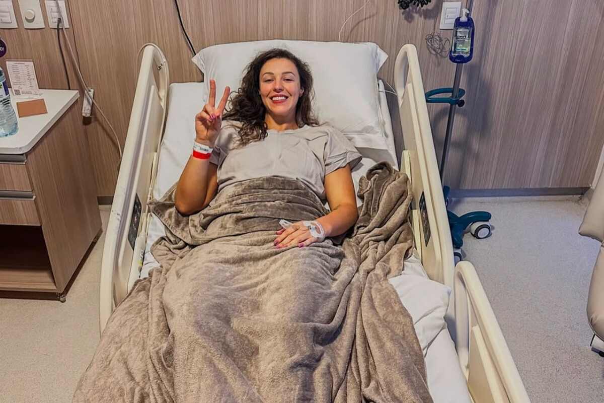 Maiara Basso passa por cirurgia de hérnia de disco