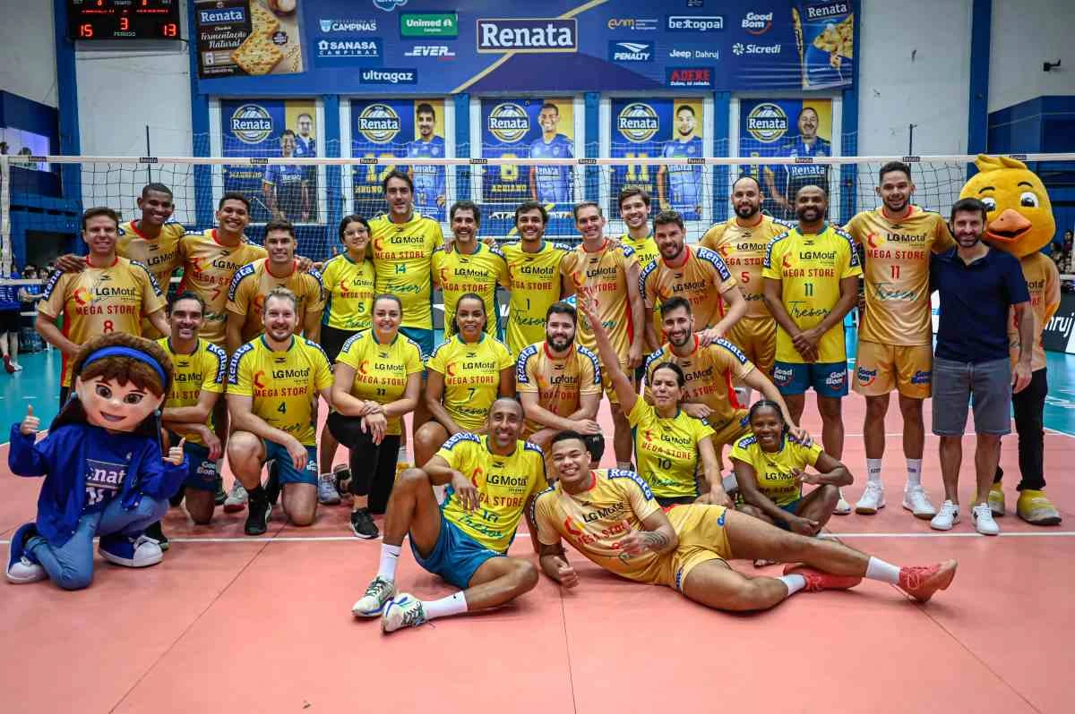 Maurício reuniu amigos de diferentes gerações
