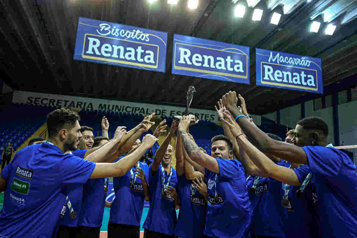Vôlei Renata sedia Campeonato Brasileiro sub-21 pelo 4º ano seguido