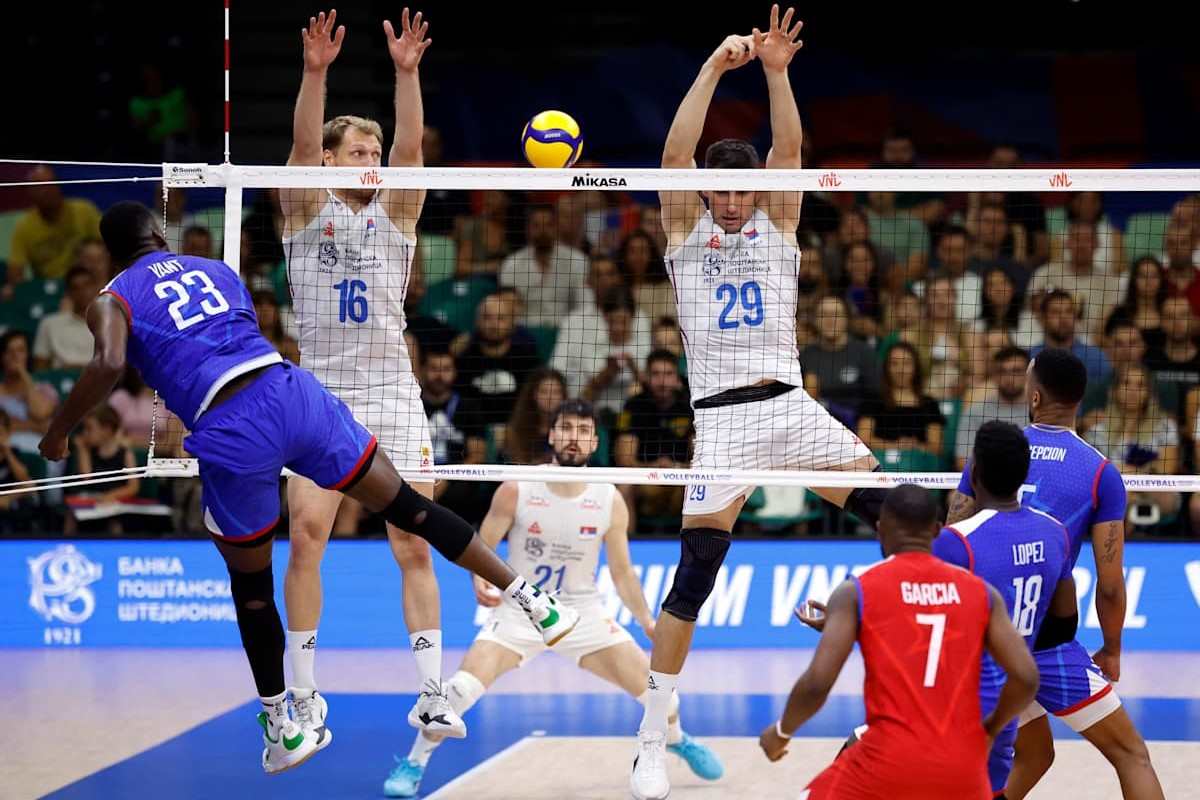 Sérvia X Cuba - VNL