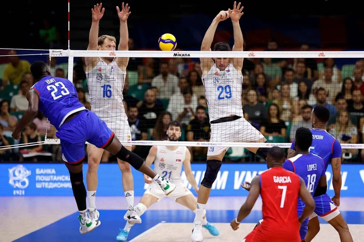 Sérvia X Cuba - VNL