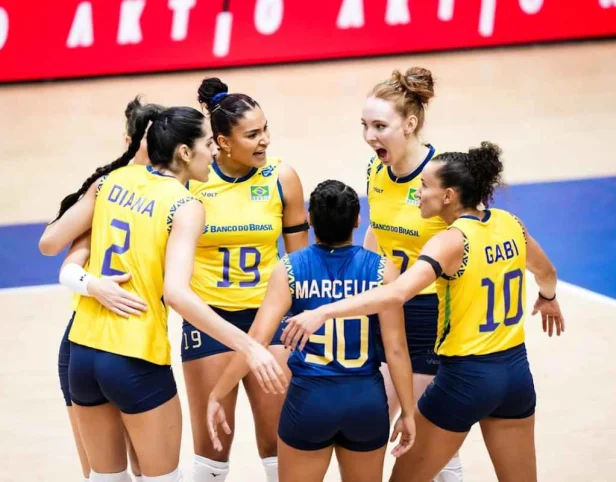 Tabela da fase final da VNL feminina de 2025