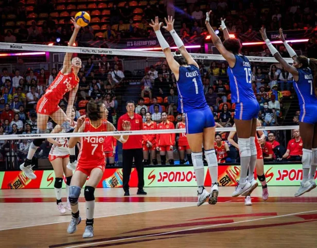 França faz história e elimina a China no Mundial de vôlei