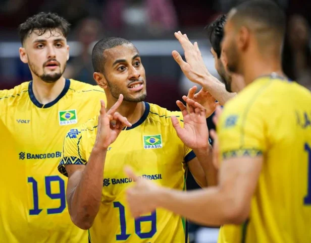 Brasil define os 30 da VNL sem Alan e com Lucarelli