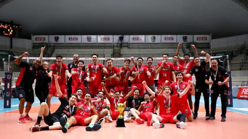 Sesi-SP foi campeão do Paulista sub-21