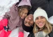 Leozinho, Isabela e a filha Cecília