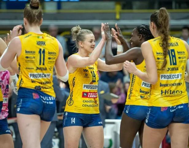 Conegliano, sem Gabi, avança para a semi do Italiano